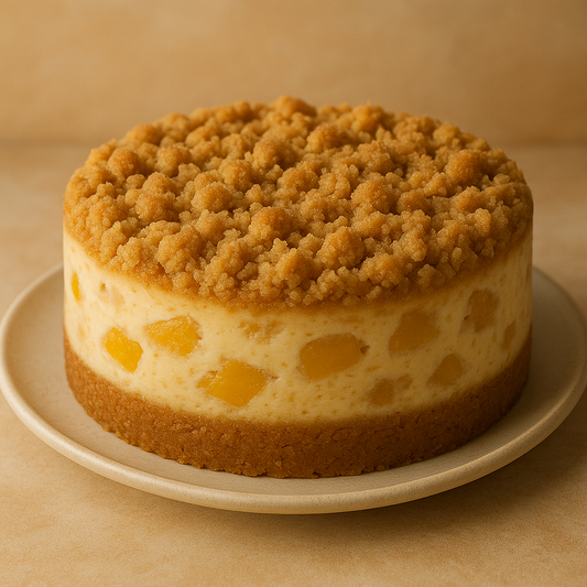 Peach Cobbler Cheesecake